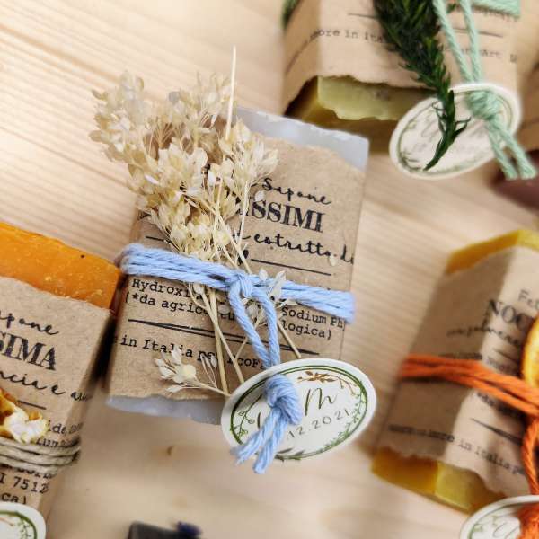 segnaposto sapone artigianale profumato ecofattoart